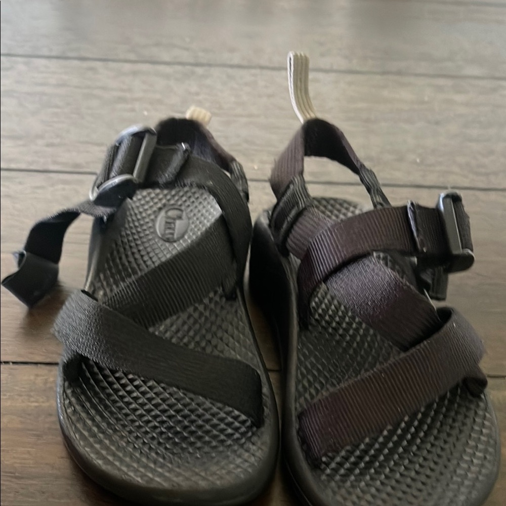 Chaco Black Sandals with Adjustable Z-Strap Design